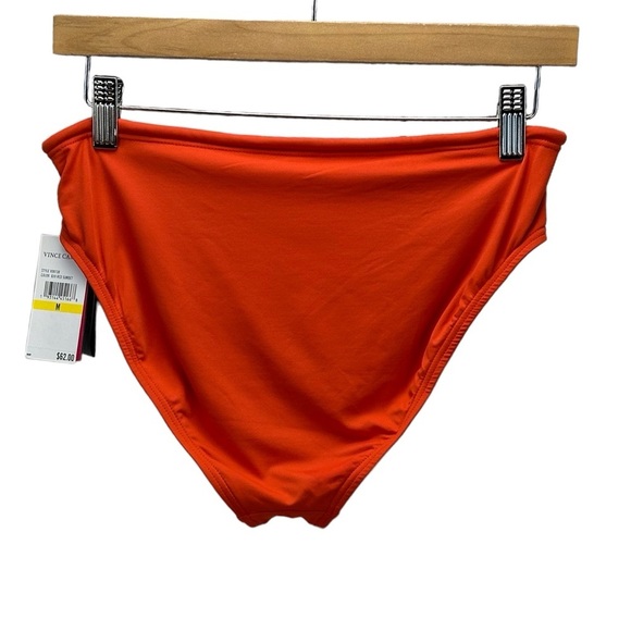 Vince Camuto Tie Waist Bikini Bottom - Red Sunset - size Medium - Picture 2 of 7